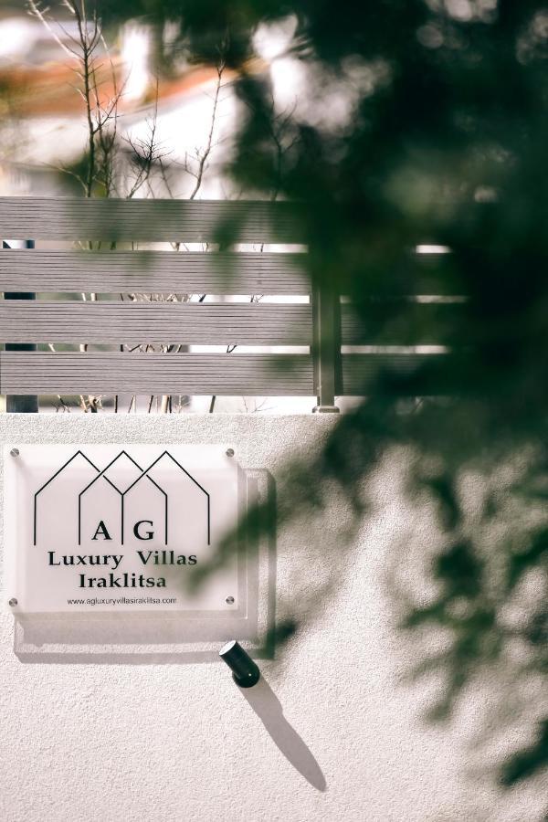 Ag Luxury Villas, Iraklitsa Nea Iraklitsa Exteriör bild